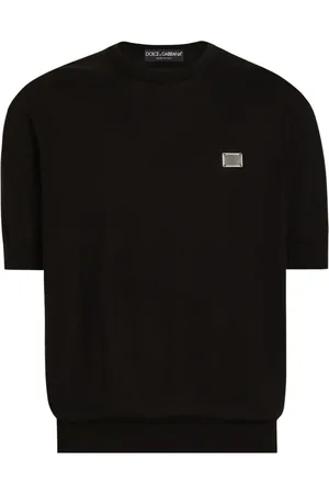 Dolce & Gabbana T-Shirt mit Logo-Schild