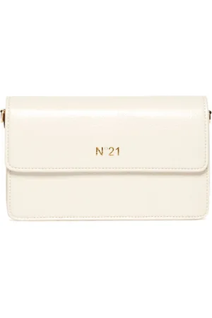Nº21 Schultertasche mit Logo-Stempel