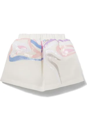 PUCCI Junior Minirock mit Marmo-Verzierung