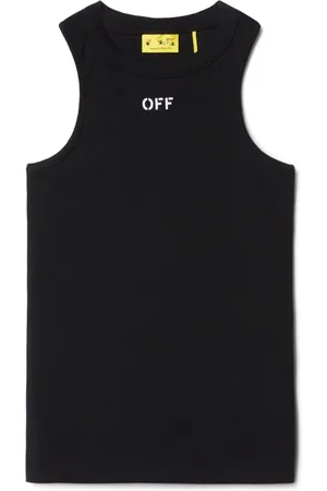 OFF-WHITE Off-stamp Trägerkleid