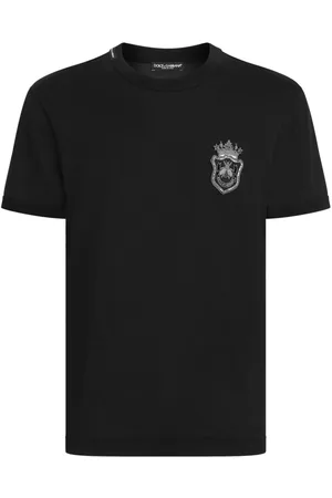 Dolce & Gabbana T-Shirt mit Logo-Stickerei