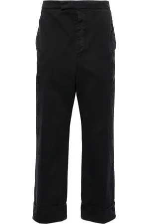Thom Browne Gerade Hose mit Bügelfalten