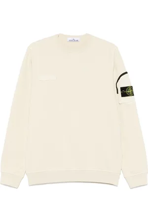 Stone Island Sweatshirt mit Kompass-Patch