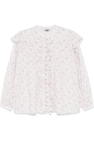 PNK Bluse mit Blumen-Print