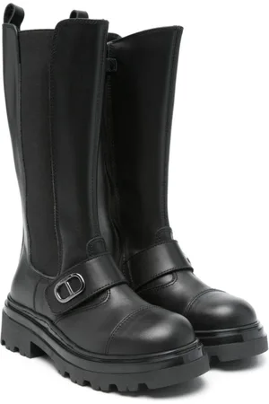 Twin-Set Stiefel mit Oval T-Schild