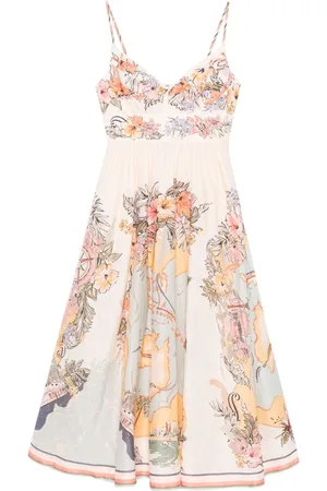 ZIMMERMANN Tallow Midikleid