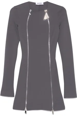 The Attico Minikleid mit Reißverschluss