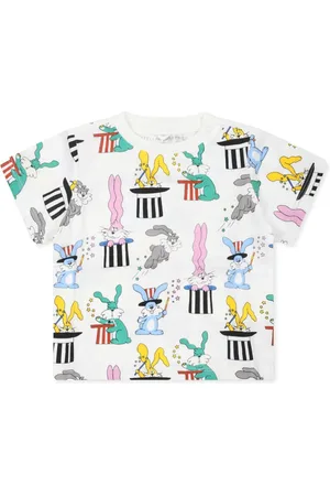 Stella McCartney T-Shirt mit Cartoon-Print
