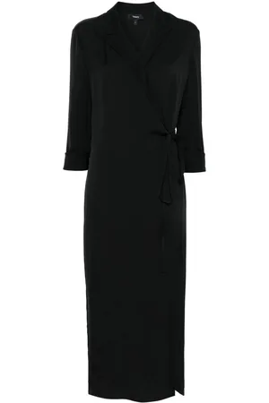 THEORY Maxikleid mit Revers