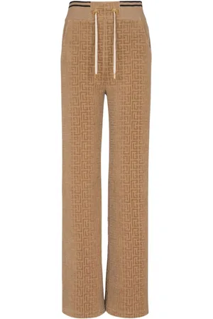 Balmain PB Labyrinth Jogginghose aus Samt