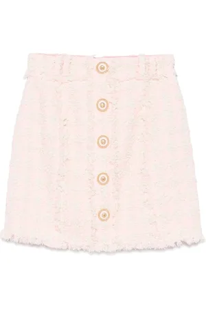 Balmain Minirock aus Tweed