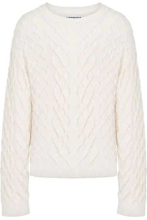 Moschino Pullover mit Logo-Schild