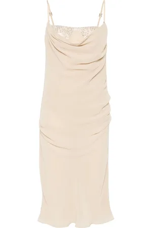 The Attico Drapiertes Midikleid