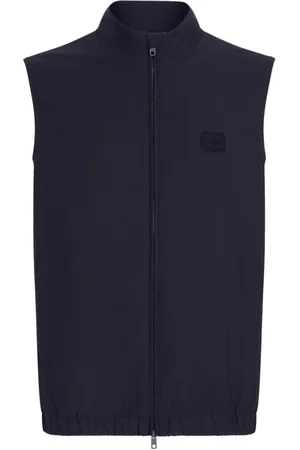 Dolce & Gabbana Weste mit Logo-Schild