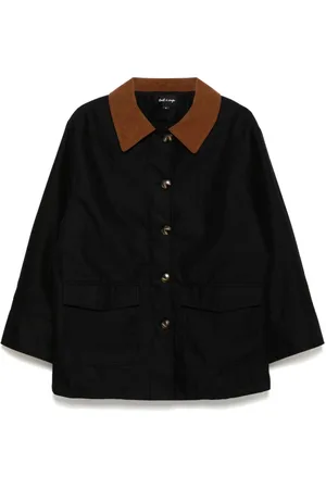 tout a coup Daunenjacke mit Cordkragen