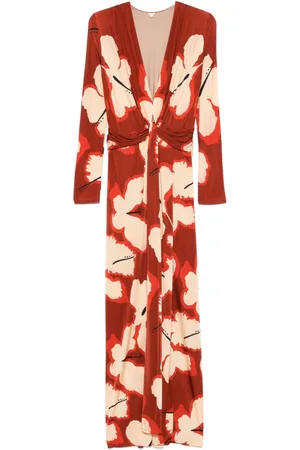 JOHANNA ORTIZ Coral Marino Maxikleid