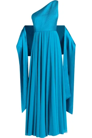 Badgley Mischka Abendkleid mit Schärpe