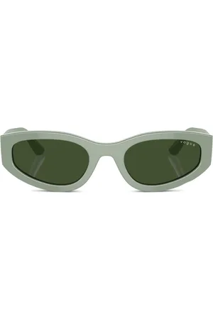 vogue Sonnenbrille mit ovalem Gestell