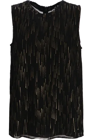 Armani Exchange Oberteil im Metallic-Look