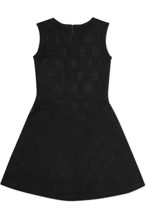Philipp Plein Kleid mit Monogramm-Nieten