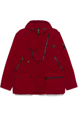 A-cold-wall* Jacke mit Logo-Schild