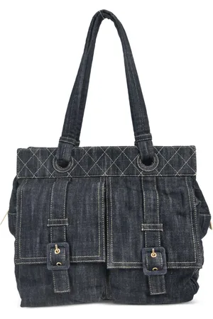CHANEL 2006 Tote Bag aus Denim