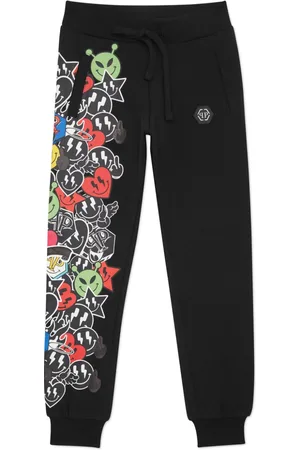 Philipp Plein Jogginghose mit Smiley-Print