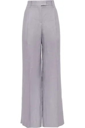 Brunello Cucinelli Plissierte Hose mit lockerem Schnitt