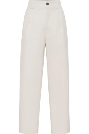Brunello Cucinelli Chino mit Falten