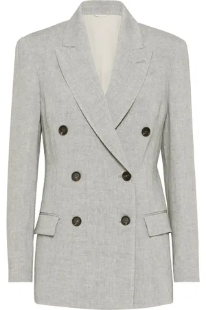 Brunello Cucinelli Sakko aus Canvas