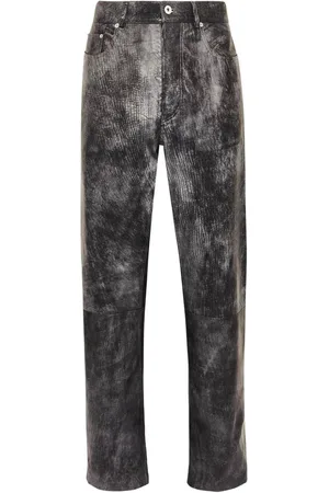 J.W.Anderson Lederhose mit geradem Bein
