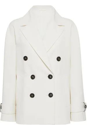 Brunello Cucinelli Monili Cabanjacke mit Perlenverzierung