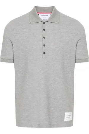 Thom Browne Poloshirt mit Logo-Streifen