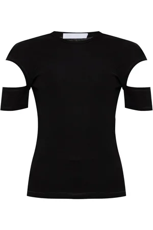 Helmut Lang T-Shirt mit Cut-Outs