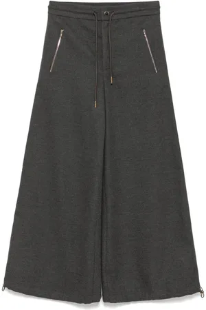 Cynthia Rowley Flanellhose mit weitem Bein