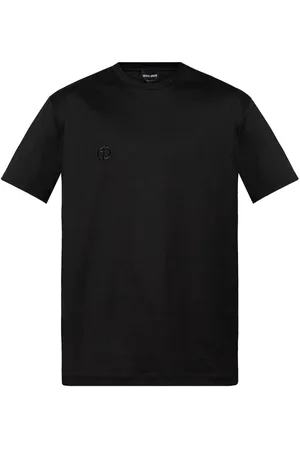 Giorgio Armani T-Shirt mit Logo-Stickerei