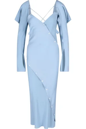 SETCHU Kleid mit überkreuzten Trägern