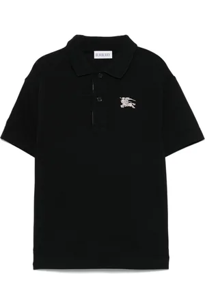 Burberry Poloshirt mit Equestrian-Knight-Stickerei