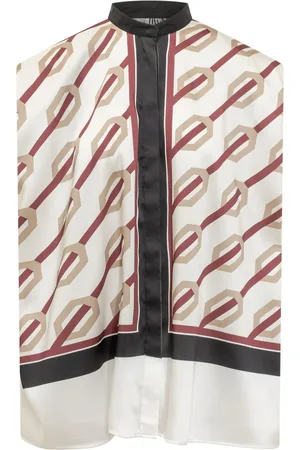Calcaterra Bluse mit Vunica-Print
