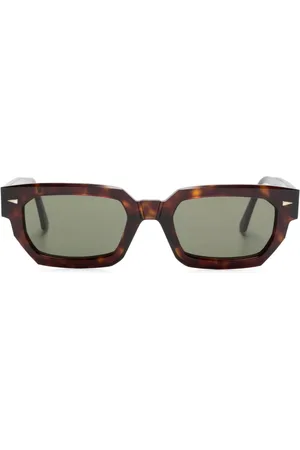 AHLEM Bonaparte Sonnenbrille mit eckigem Gestell