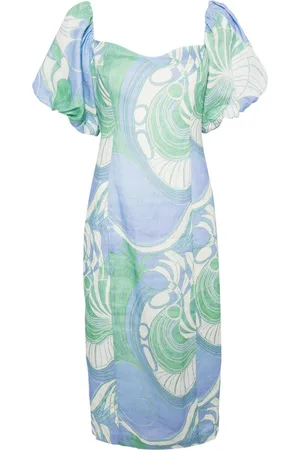 Rhode Schulterfreies Karima Kleid