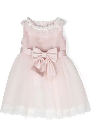 COLORICHIARI Tüllkleid mit Schleifendetail