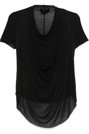 MARC LE BIHAN Drapiertes T-Shirt