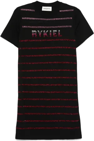 Sonia by Sonia Rykiel Kurzärmeliges Minikleid mit Strass