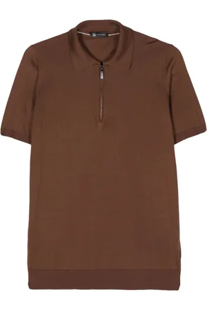 COLOMBO Poloshirt aus Seide