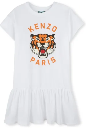 Kenzo Kleid mit Tiger-Print