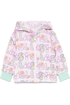 Stella McCartney Jacke mit Logo-Print