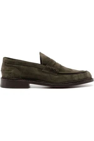 TRICKERS Penny-Loafer aus Wildleder