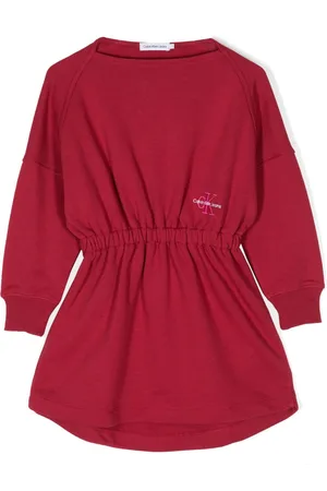Calvin Klein Kleid mit Logo-Stickerei