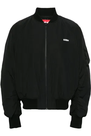 032c Bomberjacke mit Logo-Print